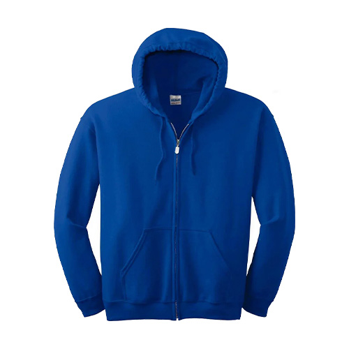 HOODIE HEAVY BLEND CON CIERRE - Vista 19
